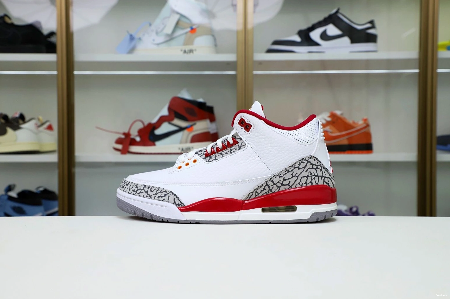  3 Air Red(CT8532-126） Jordan Cardinal Retro 0730